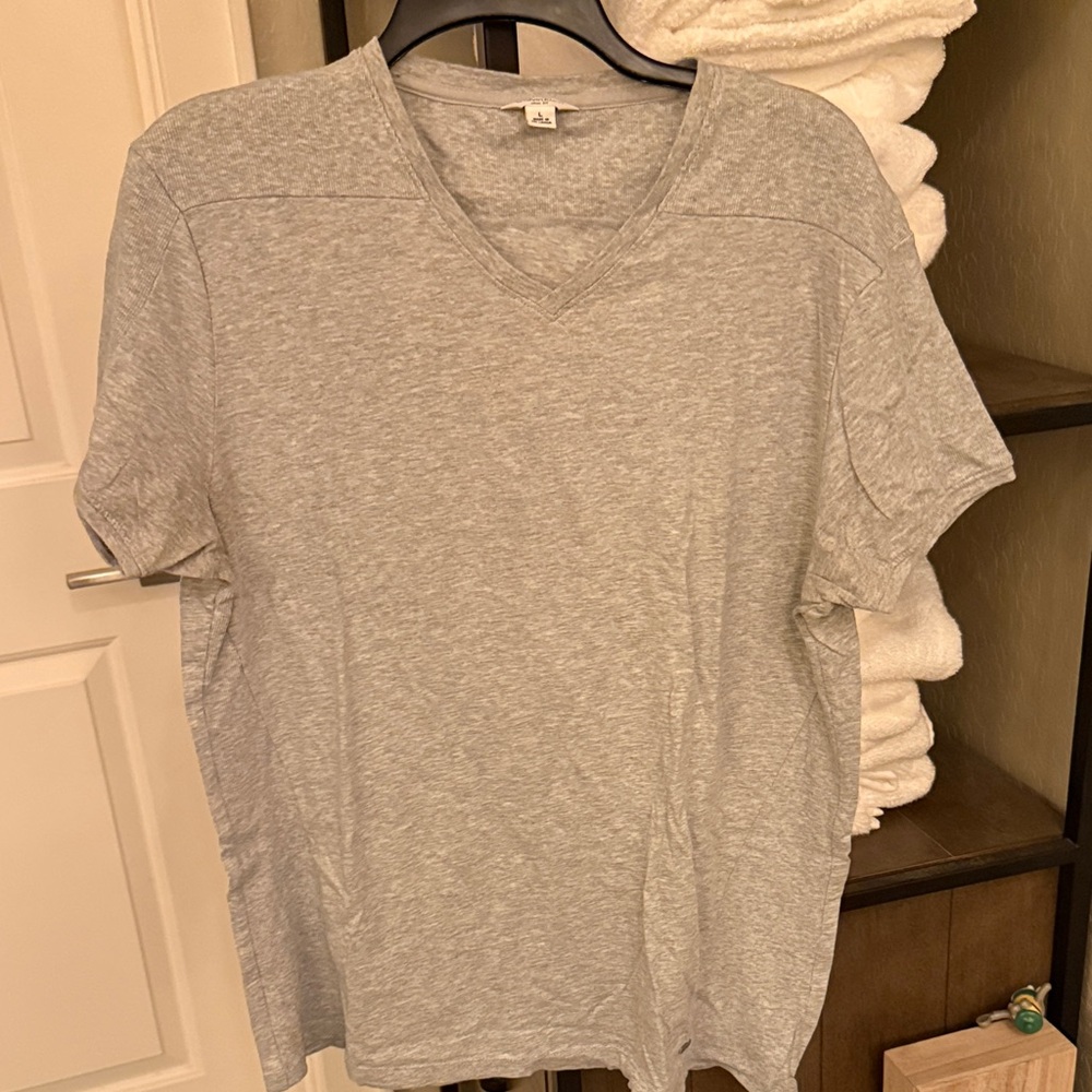 Calvin Klein Collection Gray Short Sleeve Tee slim fit